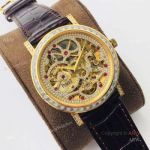 New Piaget Skeleton Watch - Piaget Altiplano Gold Diamond Knockoff Watch